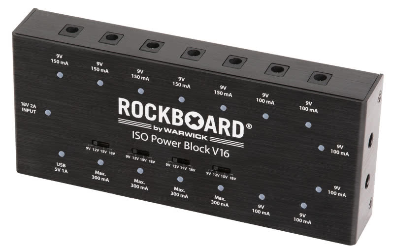 Izolowany multizasilacz RockBoard ISO Power Block V16