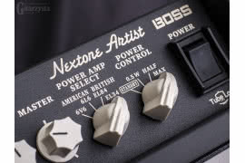 Nextone oferuje wybór brzmienia 4 odmian lamp mocy oraz zmniejszenie mocy, wpływające też na odpowiedź na grę.