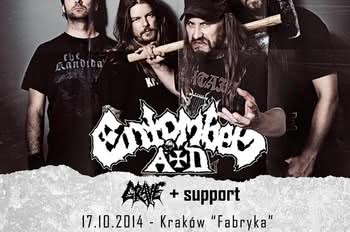 Entombed AD i Grave na trzech koncertach w Polsce