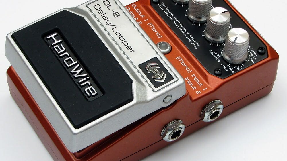 ギター Digitech HardWire DL-8 Delay/Looper Digitech Hardwire DL 8 Delay/Looper efekt gitarowy - cena