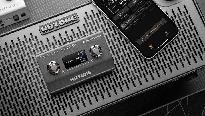 Hotone Pulze Control – bezprzewodowy kontroler MIDI opracowany z myślą o scenicznych występach