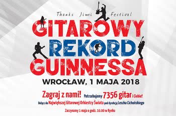 Gitarowy Rekord Guinnessa 2018 - Harmonogram