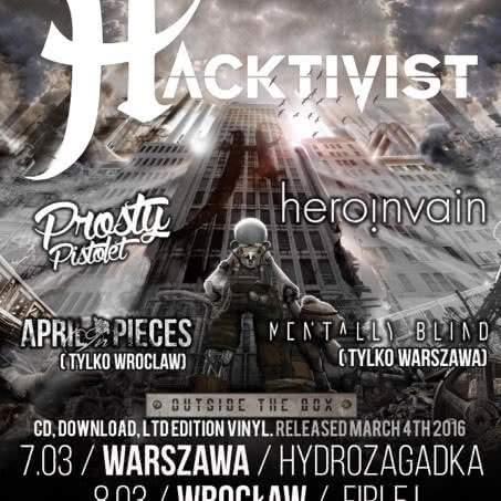 Hacktivist na dwóch koncertach w Polsce