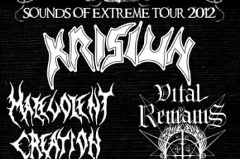 Sounds Of Extreme Tour 2012 za dwa tygodnie