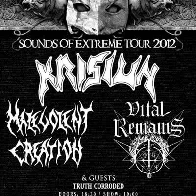 Sounds Of Extreme Tour 2012