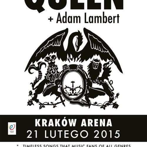 Queen + Adam Lambert na jedynym koncercie w Polsce