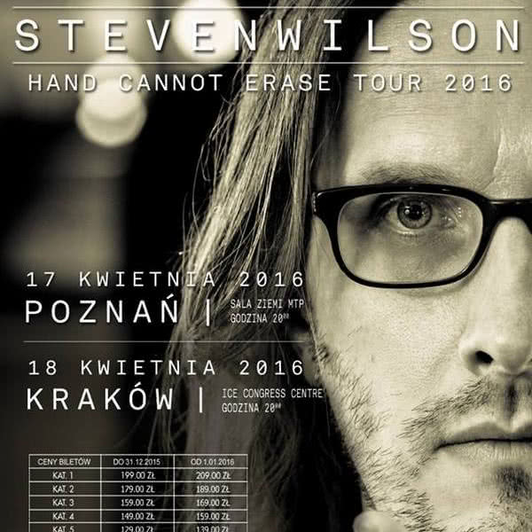 Steven Wilson w Polsce już w kwietniu