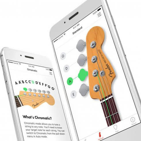 Aplikacja mobilna Fender Tune dla iOS