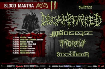 Druga część trasy Blood Mantra Tour w styczniu