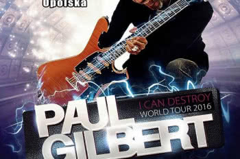 Paul Gilbert na koncertach w Polsce!