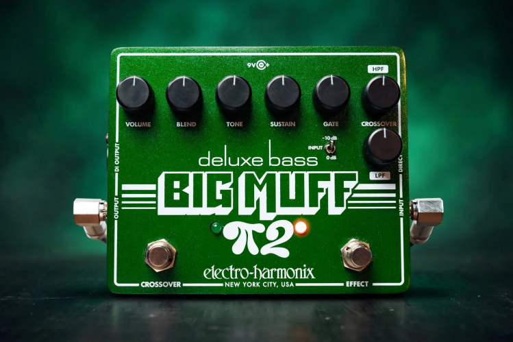 Electro-Harmonix Deluxe Bass Big Muff Pi 2 — klasyczny fuzz dla basu wraca w bardziej rozbudowanej wersji