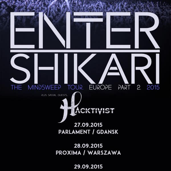 Już za tydzień polskie koncerty Enter Shikari