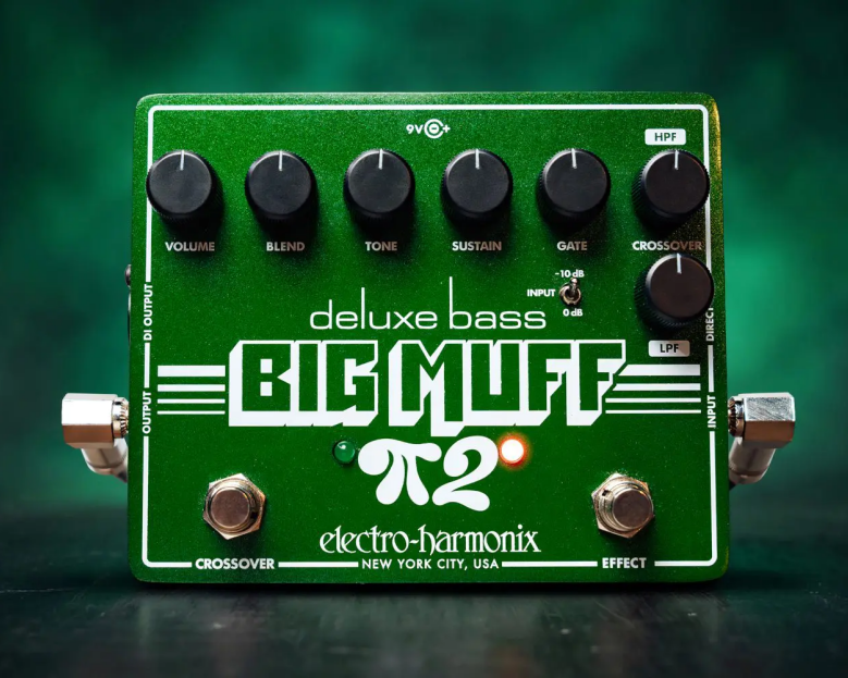 Electro-Harmonix Deluxe Bass Big Muff Pi 2 — klasyczny fuzz dla basu wraca w bardziej rozbudowanej wersji