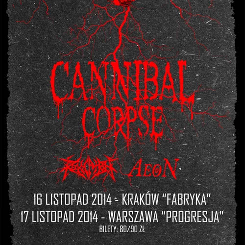 Cannibal Corpse w Polsce już za dwa dni