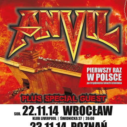 Anvil w Polsce już w weekend