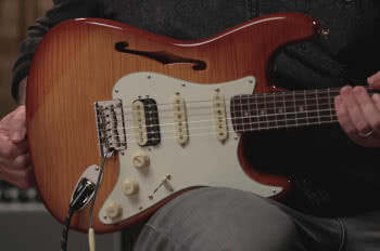 Fender Rarities Flame Maple Top Stratocaster HSS Thinline