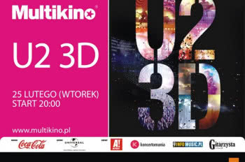 Zobacz U2 3D w Multikinie!